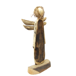 Anioł z surowego drewna duży 50cm